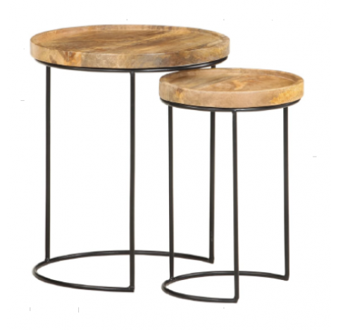 TA 066 - SET DE 2 TABLES BASSES