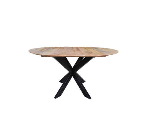 TABY 089 - TABLE RONDE 120 + 1 ALLONGE 40