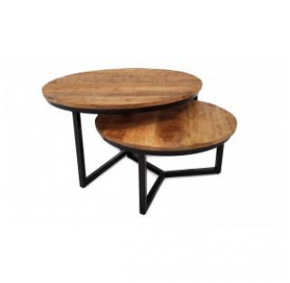 AGRA - TABLE BASSE DUO