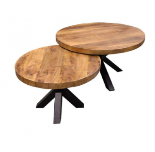 TA 058 - SET DE 2 TABLES BASSES