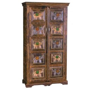 ELEPHANT - ARMOIRE massif manguier