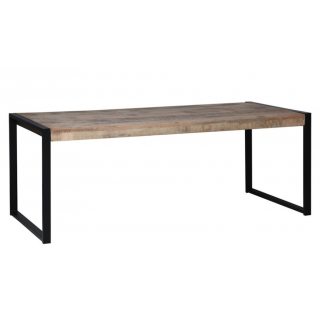 MANGO - TABLE 180  cm Plateau Manguier Massif